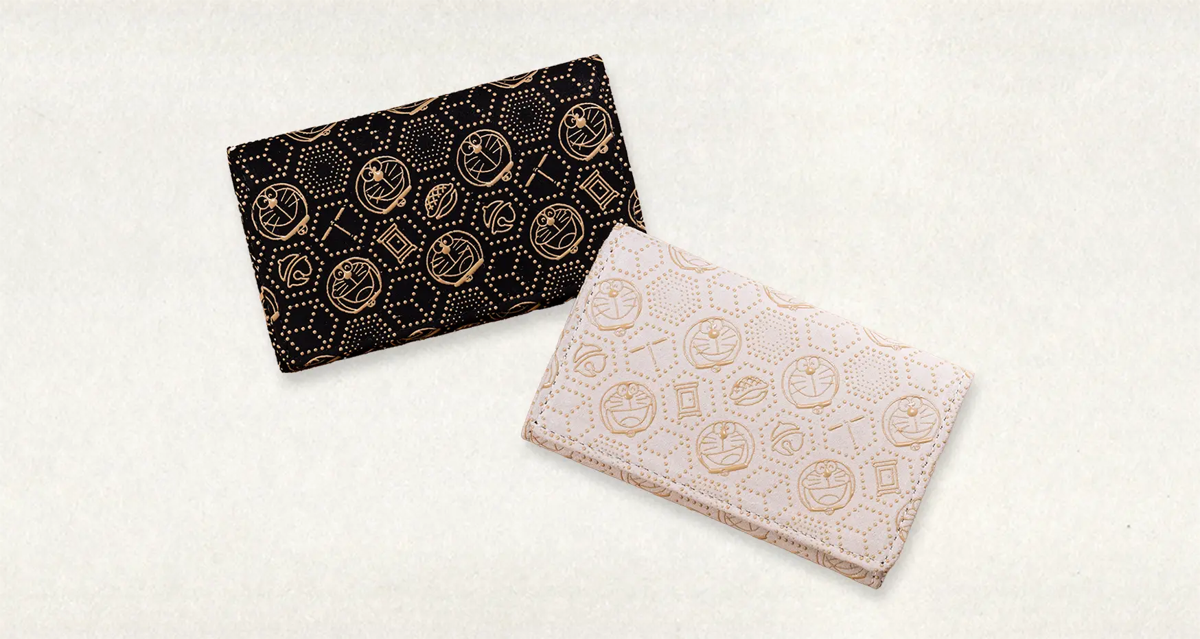 『ドラえもん』甲州印伝のカードケース イメージ