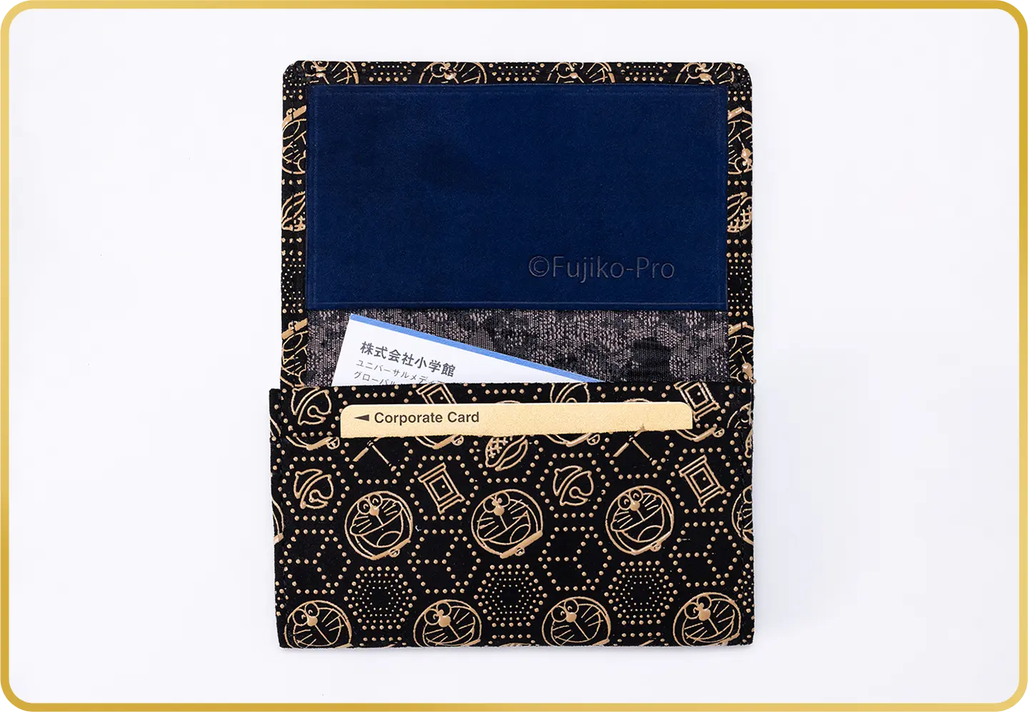 『ドラえもん』甲州印伝のカードケース イメージ