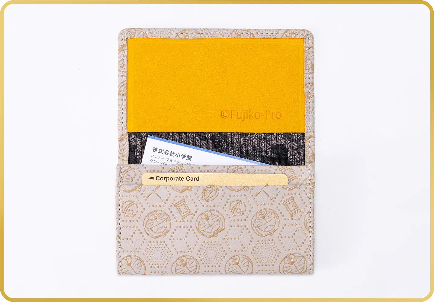 『ドラえもん』甲州印伝のカードケース イメージ