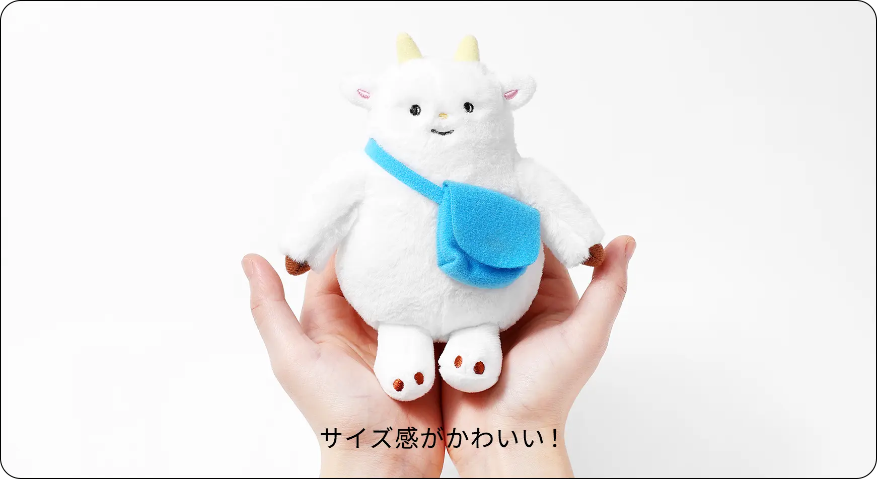 サイズ感がかわいい!