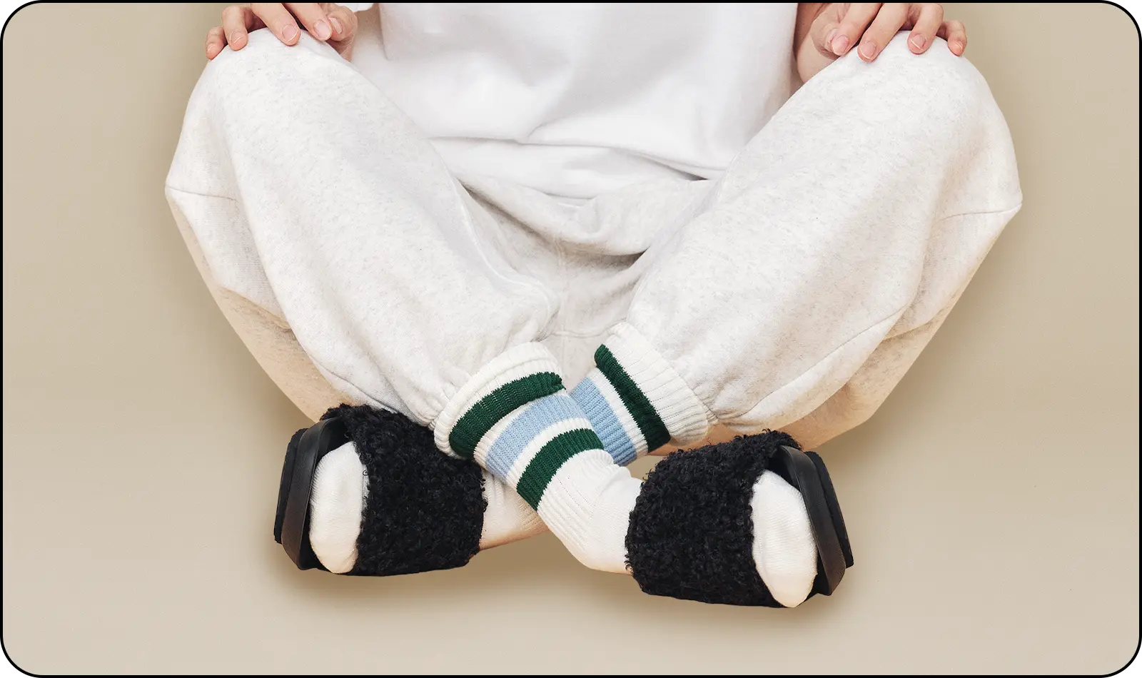 ボア素材と合わせやすいカラー