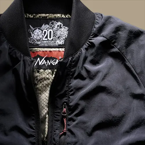 NANGA別注『龍が如く』リバーシブル ソフトダウン バーシティブルゾン イメージ