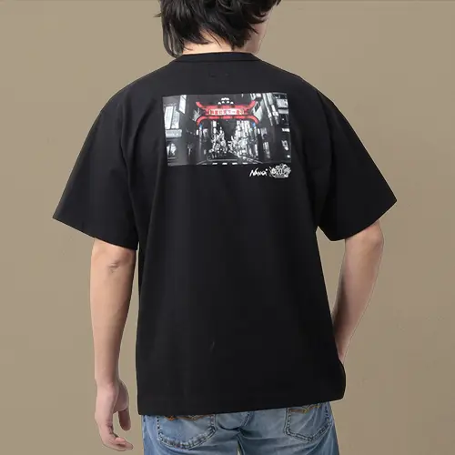 NANGA別注『龍が如く』エコハイブリッド ボックスロゴ エンブロイダリーTシャツ イメージ