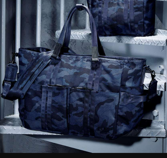 ロッカートートバッグ/ネイビーカモ