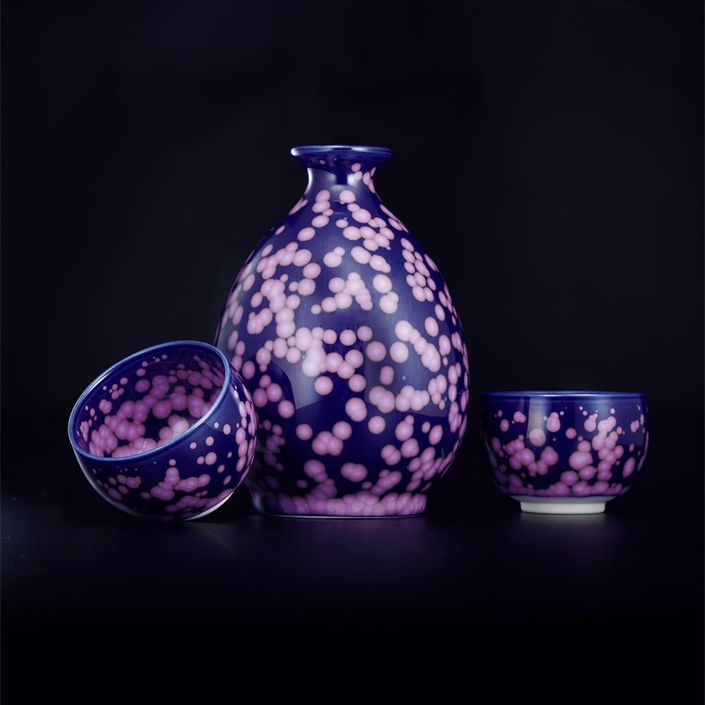 有田焼の酒器セット「桜花紋」