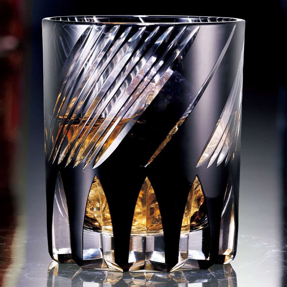 ゴルゴ13　江戸切子ロックグラス