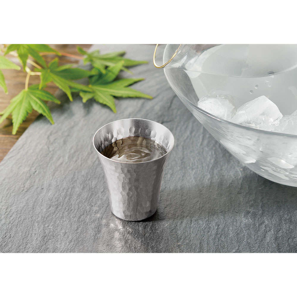 メイドインTSUBAME・チタン製酒器「冷酒カップ2個セット」