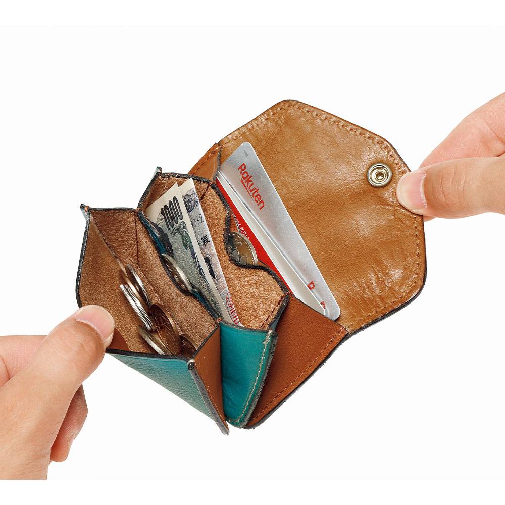 三つ袋マルチコンパクト財布