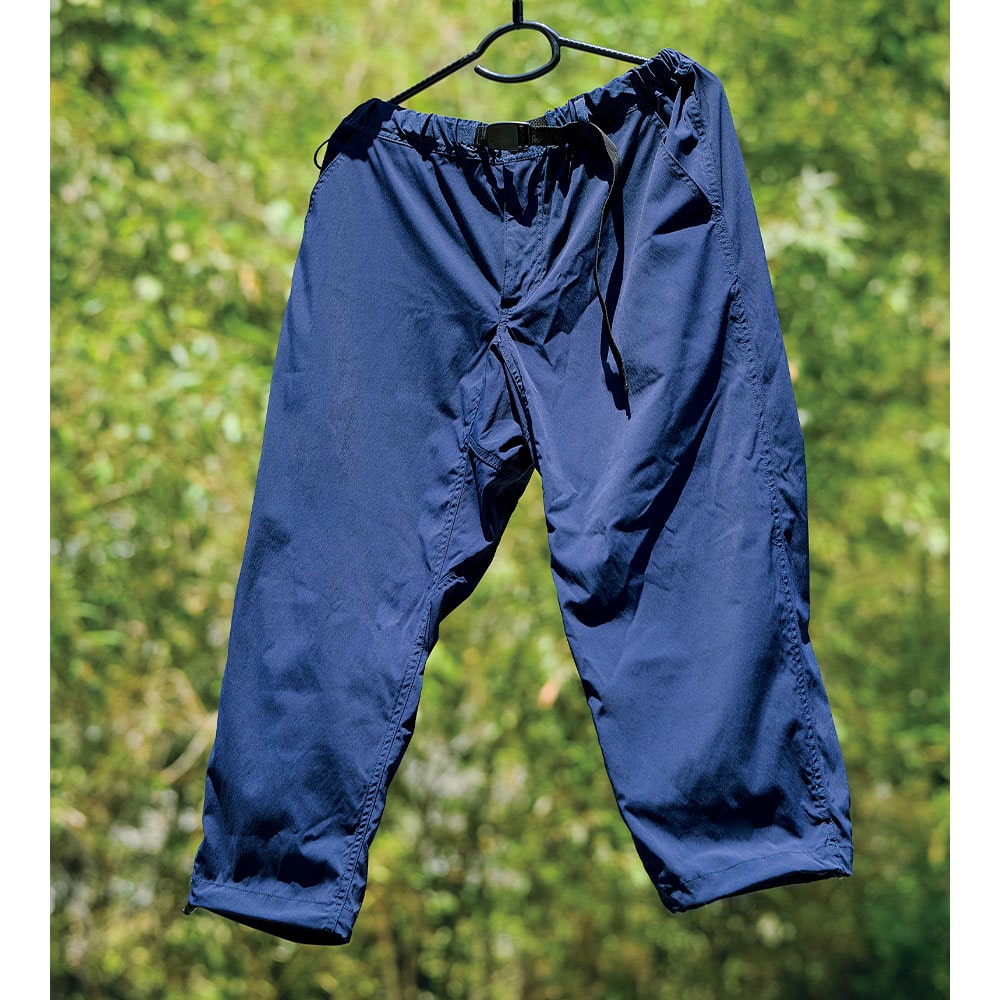 ROKX　ポケッタブルナイロンクロップス