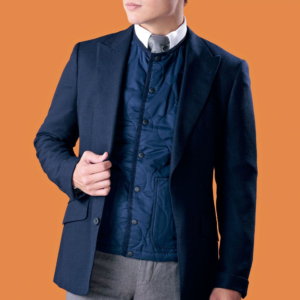 キルティングカーディガンDIME別注色