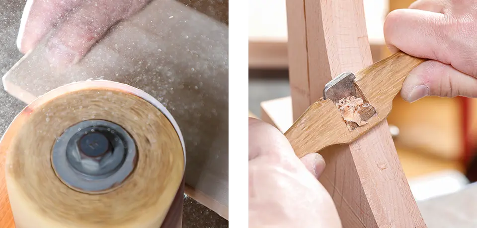 家具制作の様子