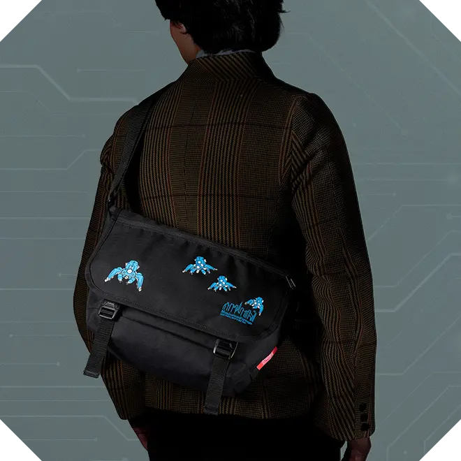 NY Messenger Bag JR Flap Zipper Pocket