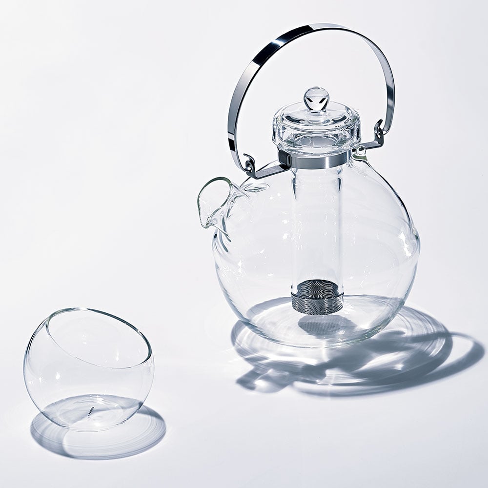 KIRIYAMA 球体ガラスポットとガラスカップセット