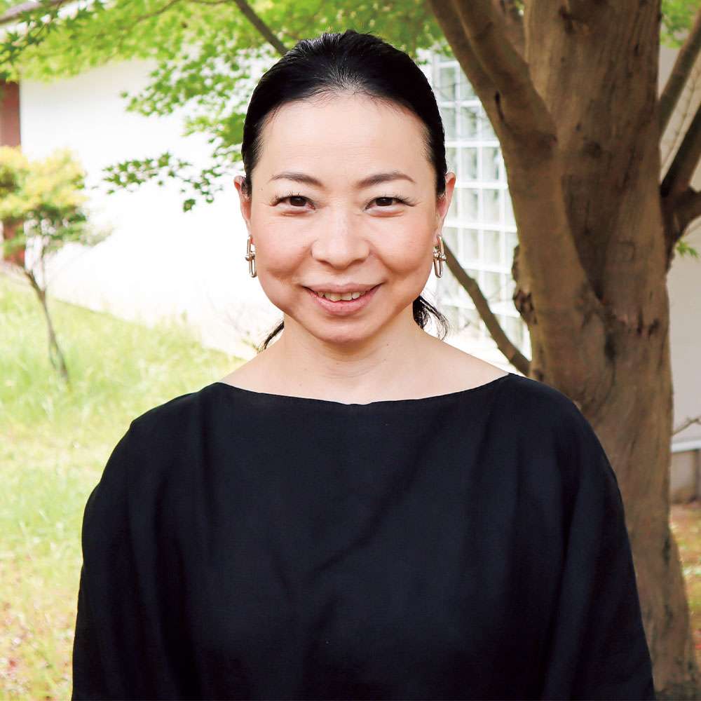 代表取締役の林田千華氏。入社以来25年、日本人の美意識を大切にした使い勝手のよい品を開発し続ける。