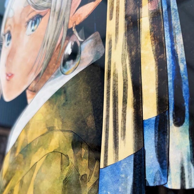 葬送のフリーレン』× フェルメール展 複製原画 フリーレン : サンデー