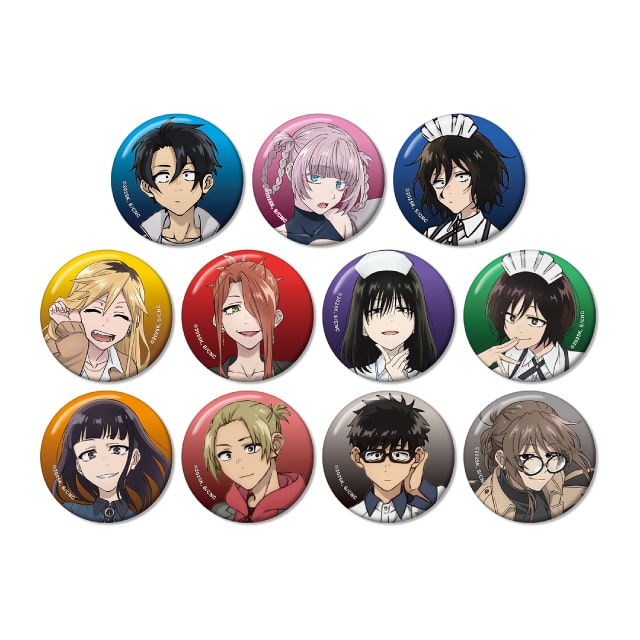 よふかしのうた RE:SHAZAMオンラインストア限定 購入特典 缶バッジ よふかしのうた RE:SHAZAMオンラインストア限定 購入特典 缶