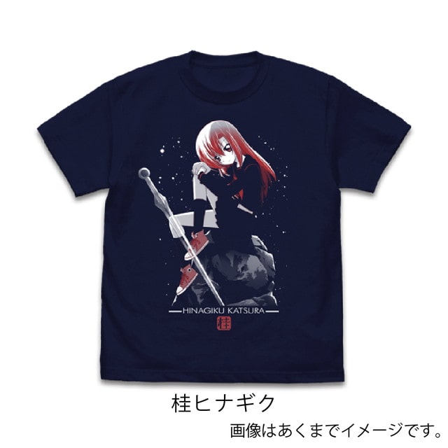 原作版『ハヤテのごとく！』 桂ヒナギク Tシャツ　NAVY