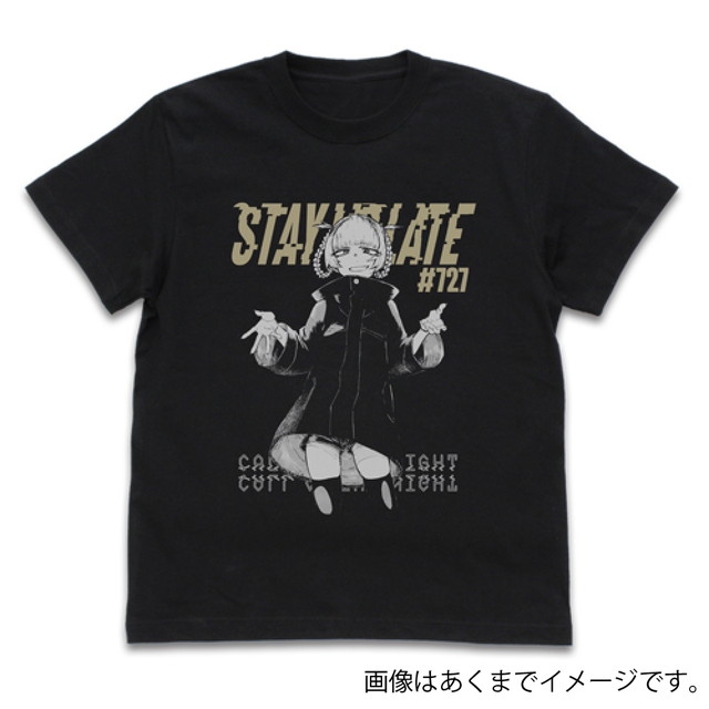 『よふかしのうた』 よふかしのうた Tシャツ BLACK