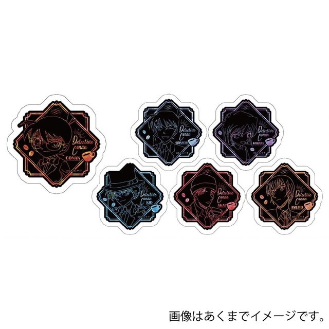 『名探偵コナン』 スクラッチアート アクリルクリップ