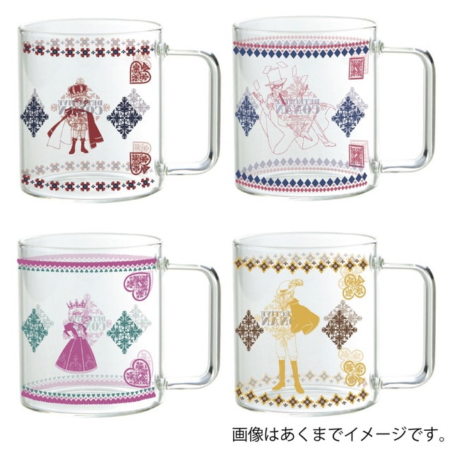 『名探偵コナン』 耐熱ガラスマグカップ トランプver.