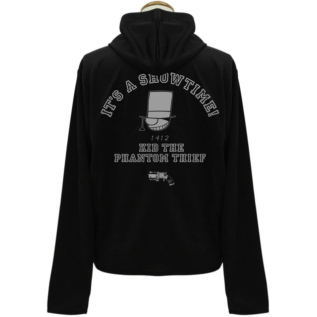 『名探偵コナン』 怪盗キッド アイコンマーク 薄手ドライパーカー