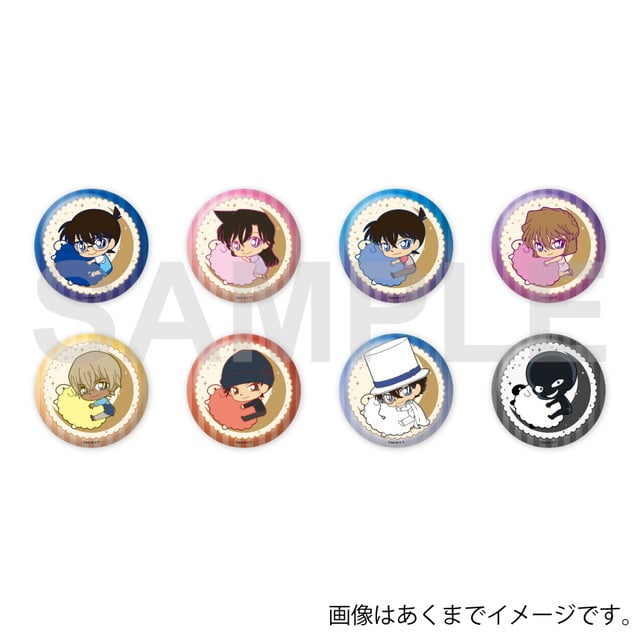 【BOX】『名探偵コナン』 缶バッジ＋みんなでうたた寝ver.
