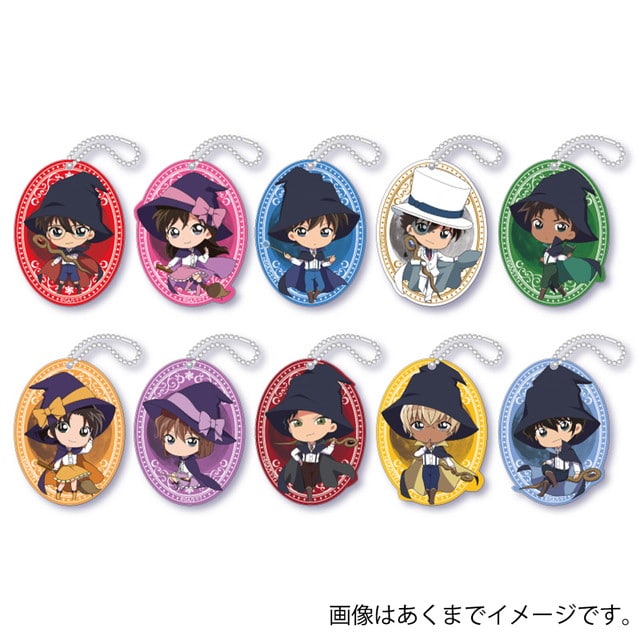 【BOX】『名探偵コナン』 にいてんごアクリルキーホルダーコレクション 魔法使いver 全10種