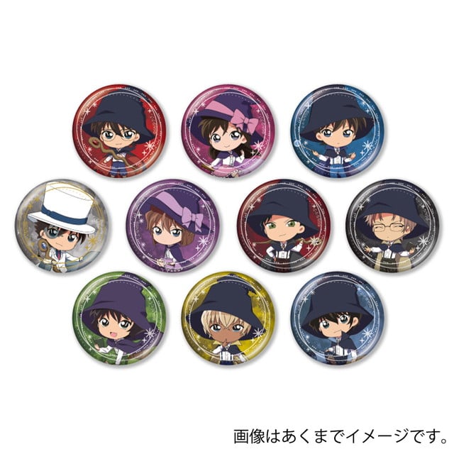 【BOX】『名探偵コナン』 にいてんご缶バッジコレクション 魔法使いver. 全10種