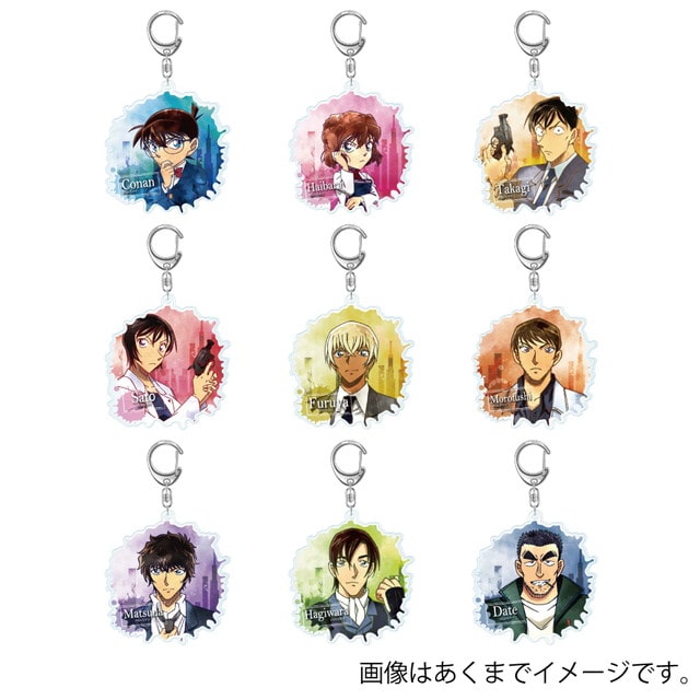 『名探偵コナン』 ウェットカラーシリーズ アクリルキーホルダーvol.4