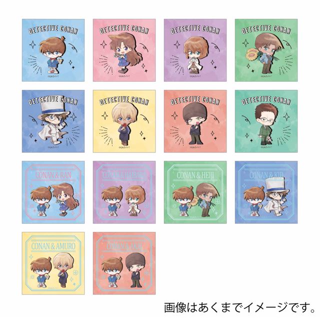 【BOX】『名探偵コナン』 きゃらはなトレーディング缶バッジ