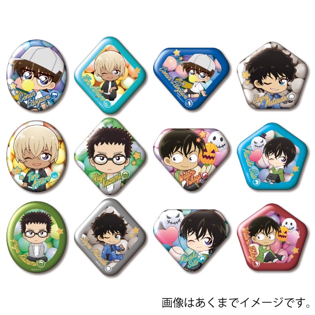 【BOX】『名探偵コナン』 ジェムカットカンバッジ