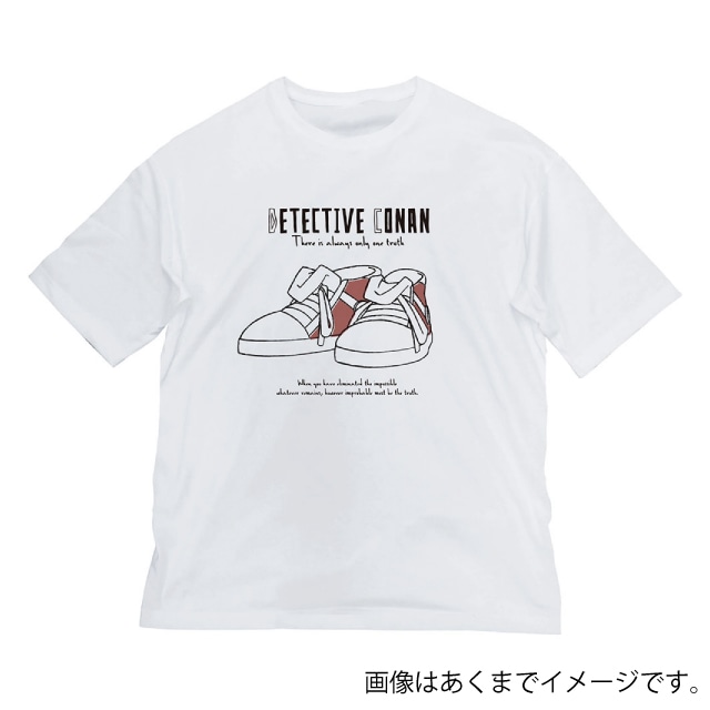 『名探偵コナン』 コナンのキック力増強シューズ ビッグシルエットＴシャツ