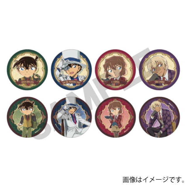 【BOX】『名探偵コナン』 トレーディング缶バッジ 英国風