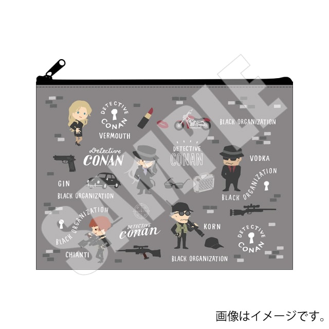 『名探偵コナン』 フラットポーチ／ゆるパレット