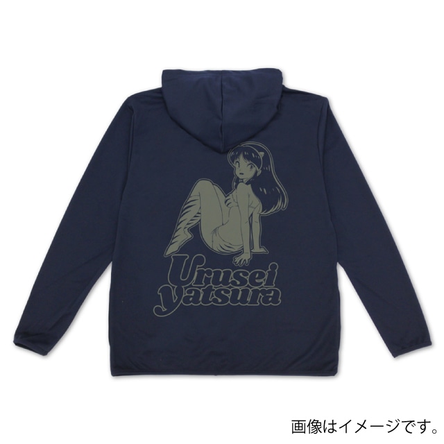 『うる星やつら』 ラム 薄手ドライパーカー/NAVY