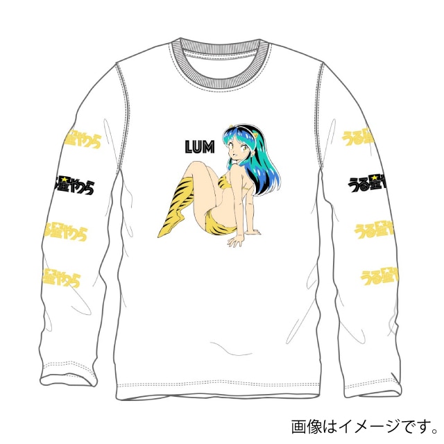 『うる星やつら』 長袖Tシャツ  ホワイト