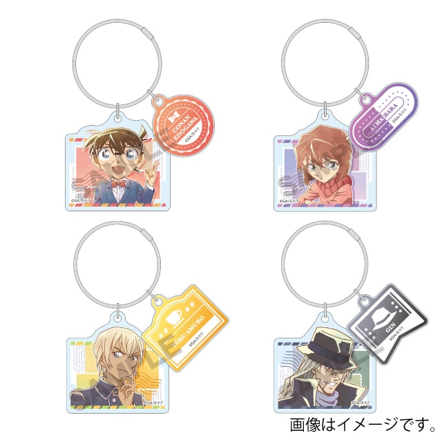 『名探偵コナン』 ニ連ワイヤーアクリルキーホルダー