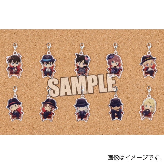 【BOX】『名探偵コナン』 トレーディングメタルチャーム Chair Ver.