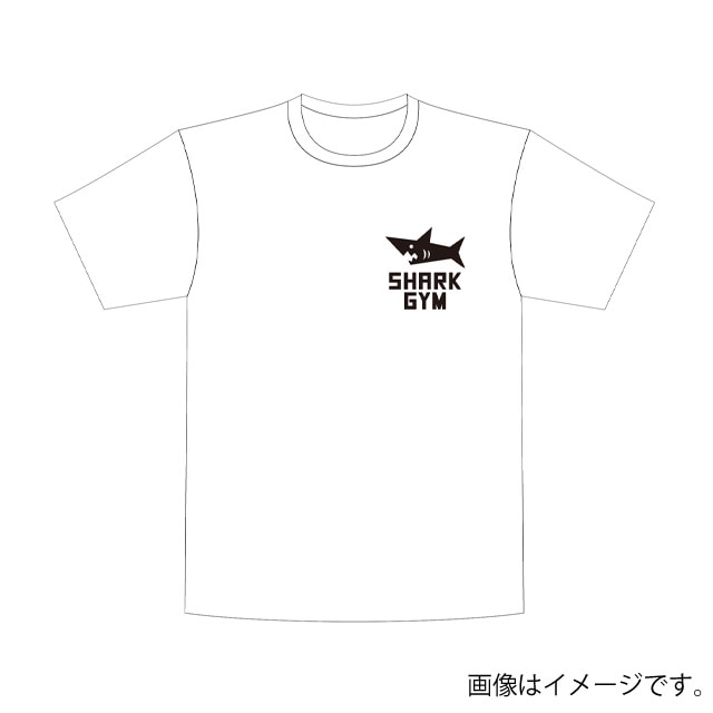 『レッドブルー』シャークジムTシャツ ホワイト