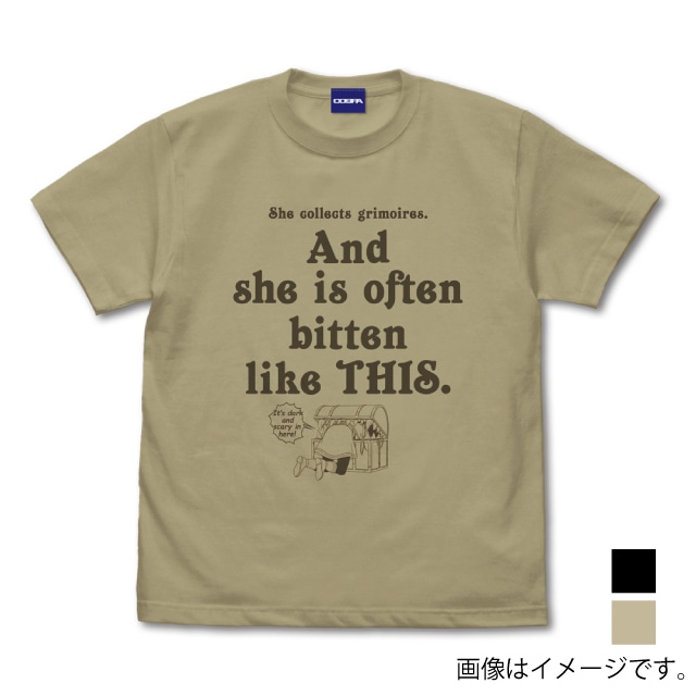 『葬送のフリーレン』ミミックに食べられるフリーレン Tシャツ SAND KHAKI