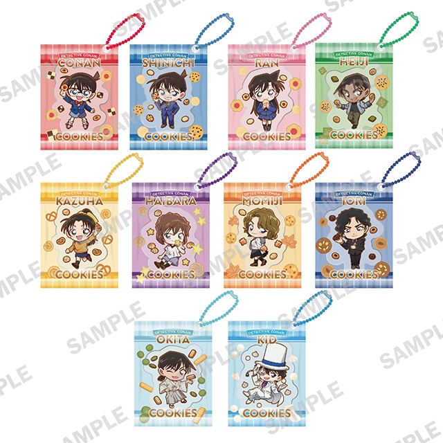 【BOX】『名探偵コナン』おやつキーホルダー クッキーver.