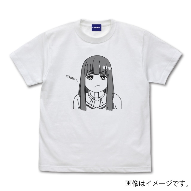 『葬送のフリーレン』フェルン フェイス Tシャツ WHITE