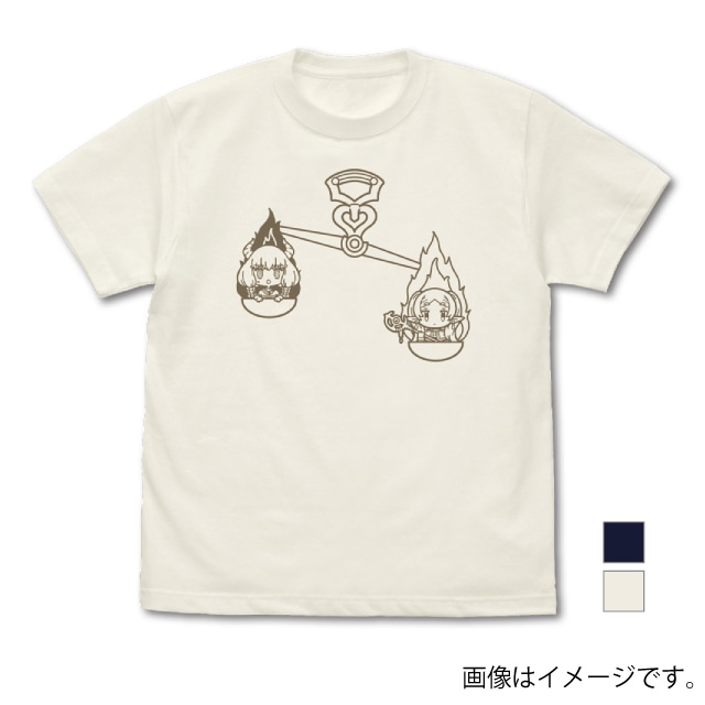 『葬送のフリーレン』服従の天秤 Tシャツ VANILLA WHITE