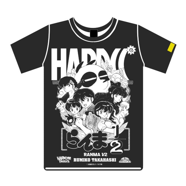 『らんま1/2』ハードコアチョコレート コラボTシャツ オールスターズ