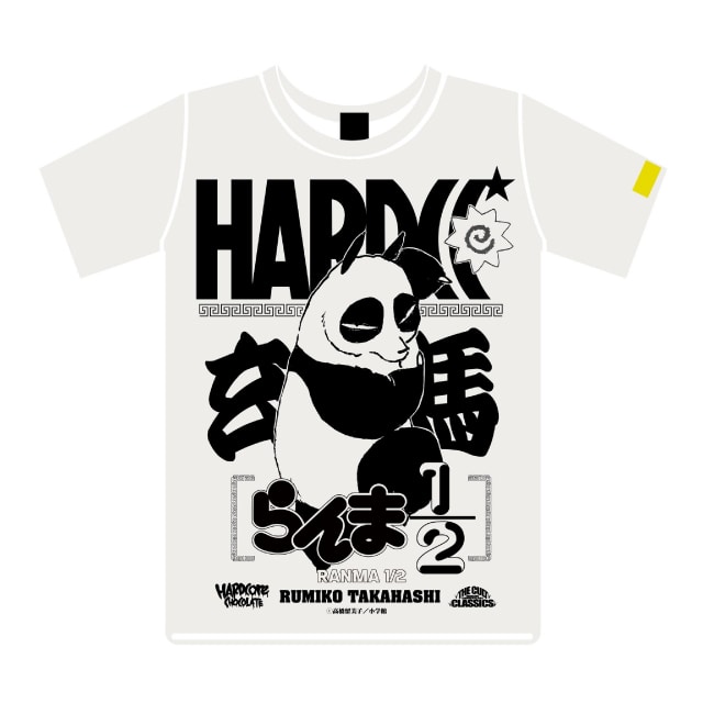 『らんま1/2』ハードコアチョコレート コラボTシャツ 早乙女玄馬