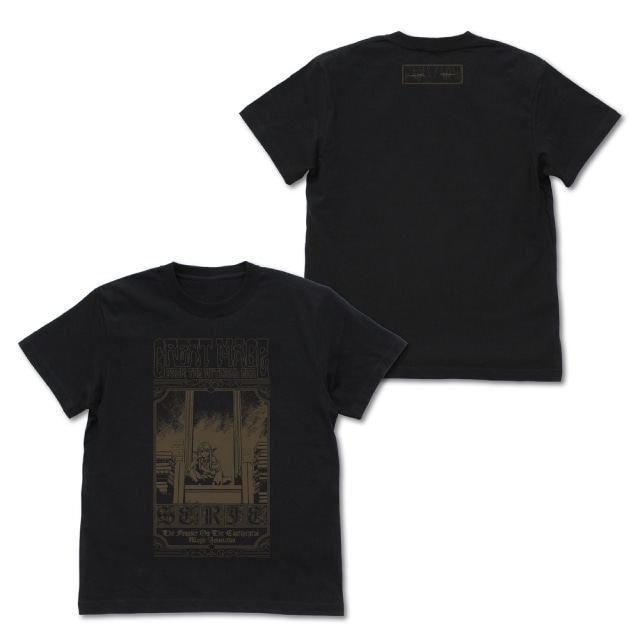 『葬送のフリーレン』ゼーリエ Tシャツ BLACK