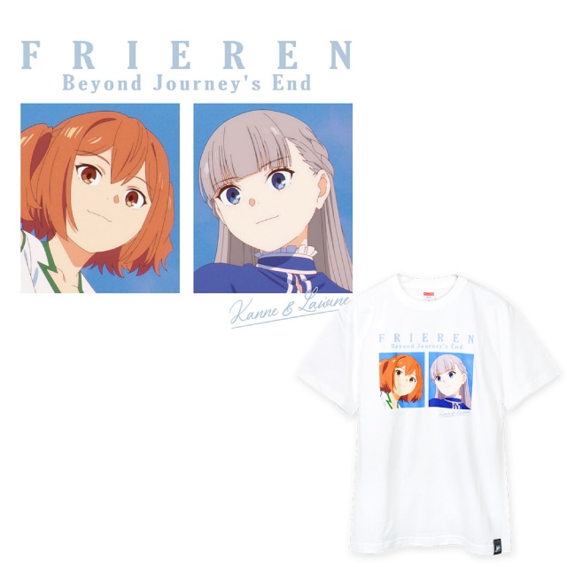 『葬送のフリーレン』 アート Tシャツ カンネ＆ラヴィーネ