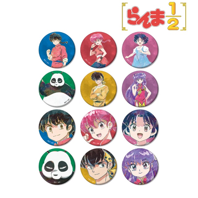 【BOX】『らんま1/2』 トレーディング Ani-Art マット缶バッジ