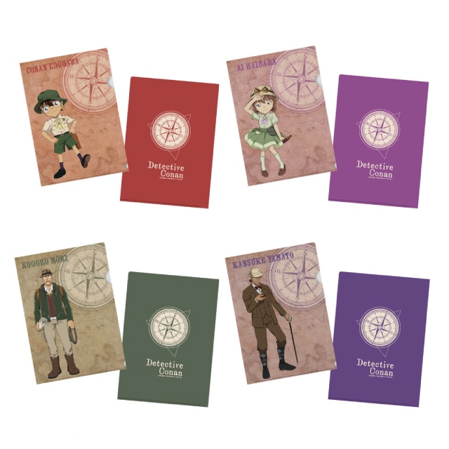 『名探偵コナン』 クリアファイル・ステッカーセット