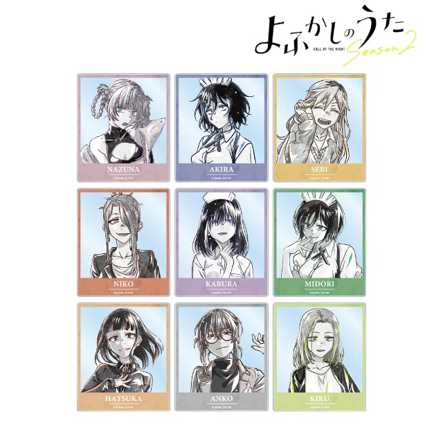 【BOX】『よふかしのうた』 トレーディング Ani-Art BLACK LABEL アクリルカード